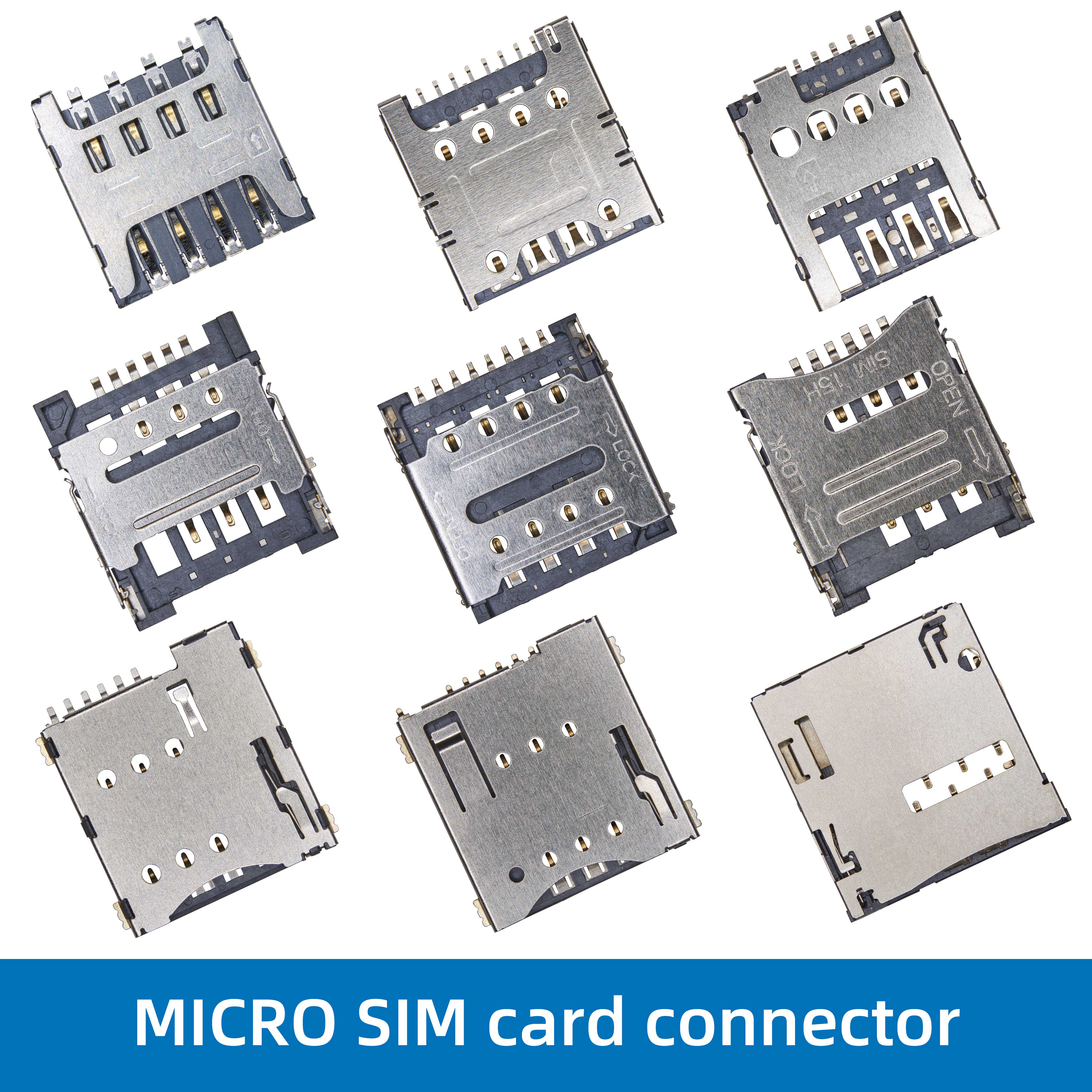 MICRO SIM card connector